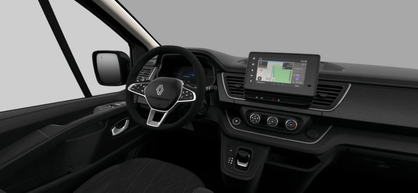 Renault Trafic – kokpit kierowcy